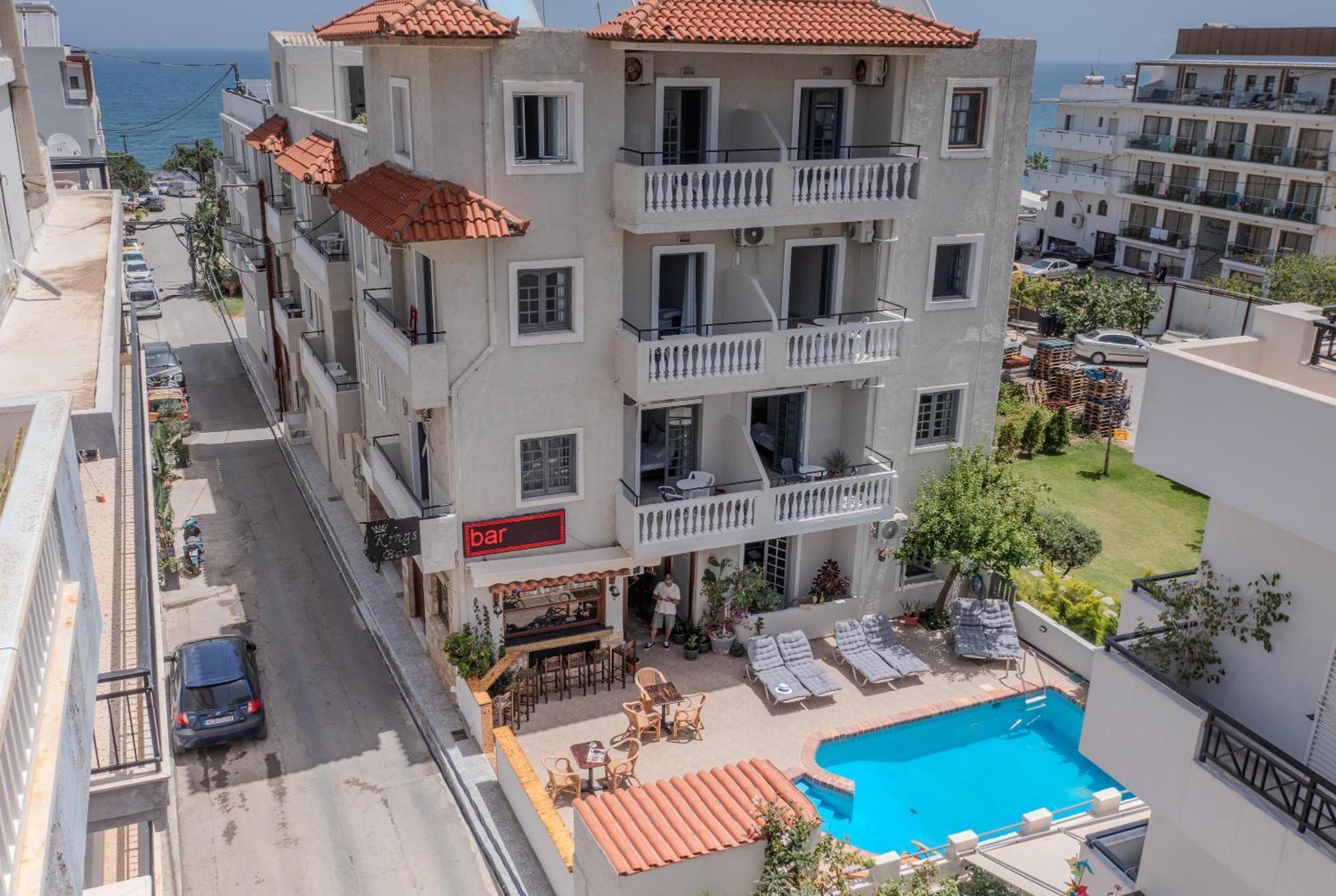 Kings Hersonissos Hotel & Apartments מראה חיצוני תמונה